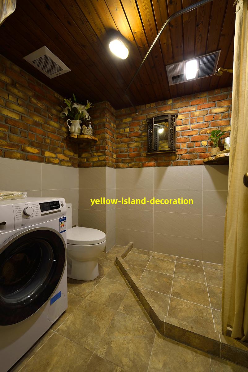 yellow island decoration